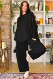 Big Softie Archie Slouch Knit Black